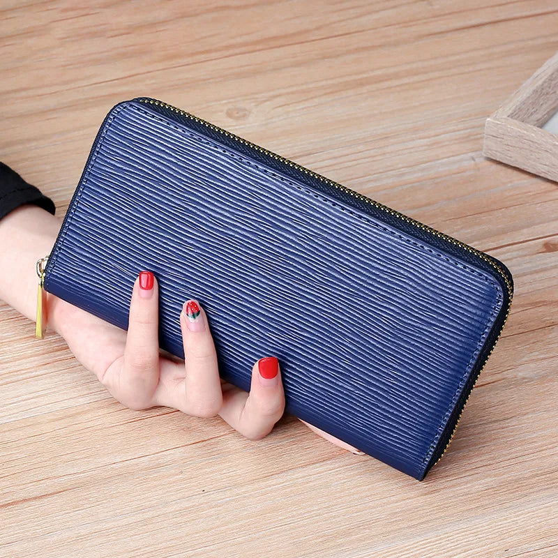 Damen Geldbeutel aus echtem Leder in verschiedenen Farben – luxuriöses Design, stilvoll und hochwertig verarbeitet für eleganten Alltagsgebrauch