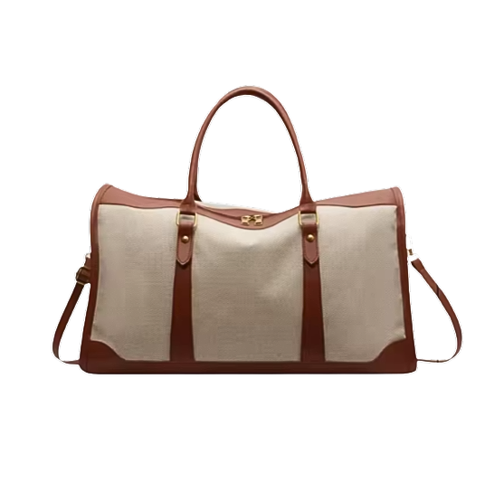 Große, wasserabweisende Reisetasche für Damen und Herren mit Schultergurt und viel Stauraum – ideal als Weekender oder Handgepäck