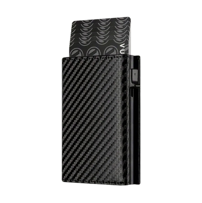Eleganter Leder Geldbeutel mit integriertem Cardholder für Kreditkarten und Ausweise