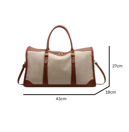 Wasserdichte Reisetasche mit modernem Design, viel Stauraum und zusätzlicher Außentasche – ideal für Auto-, Bahn- oder Flugreisen