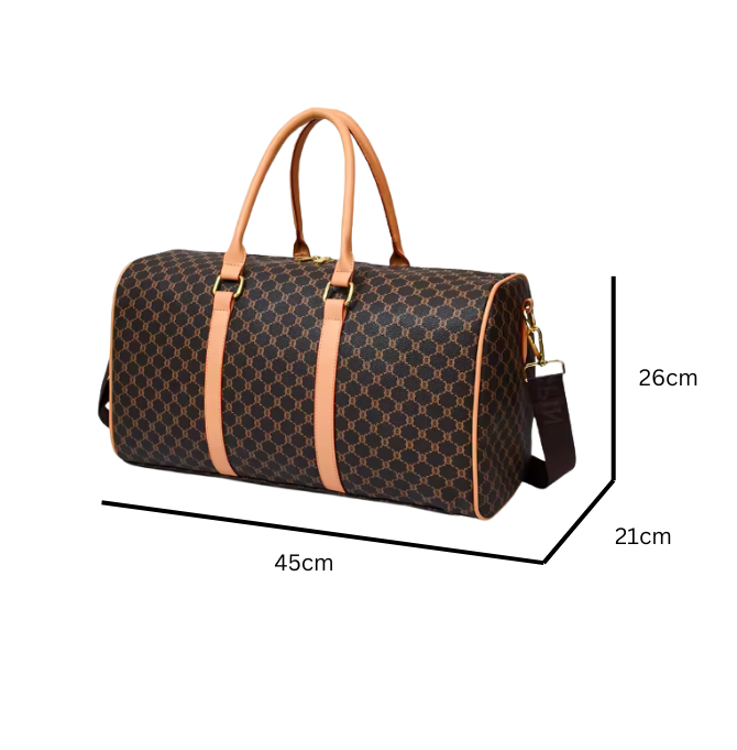 Stilvolle und robuste Reisetasche aus strapazierfähigem Material – perfekt für Kurzurlaube, Sport oder als Gepäcktasche im Flugzeug
