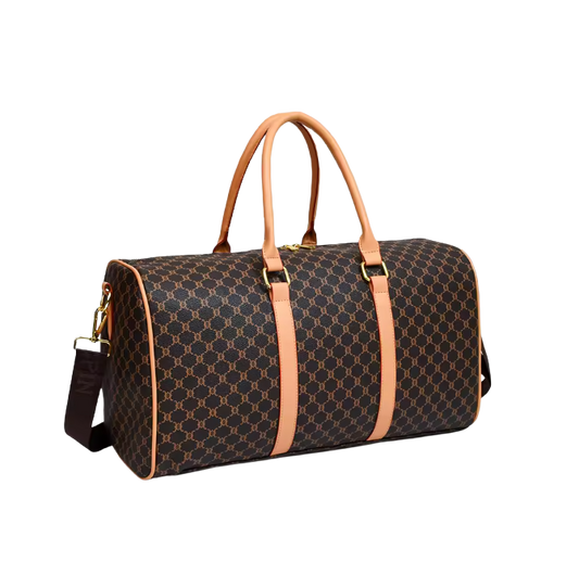 Große, wasserabweisende Reisetasche für Damen und Herren mit Schultergurt und viel Stauraum – ideal als Weekender oder Handgepäck