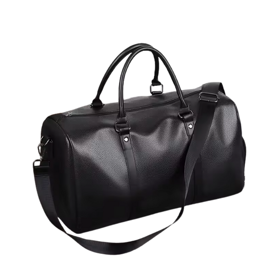 Große, wasserabweisende Reisetasche für Damen und Herren mit Schultergurt und viel Stauraum – ideal als Weekender oder Handgepäck